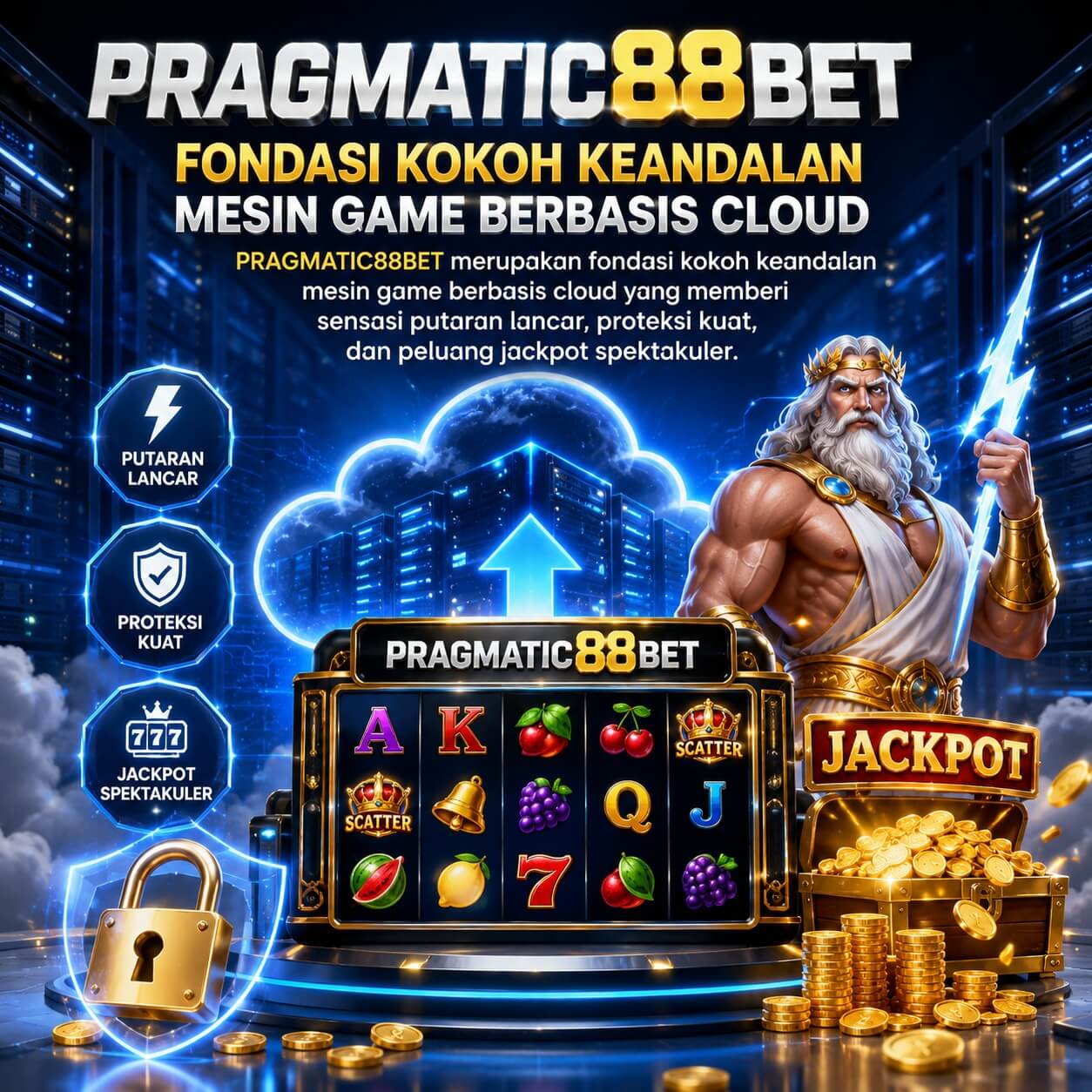 PRAGMATIC88BET: Fondasi Kokoh Keandalan Mesin Game Berbasis Cloud by Hey siriusly